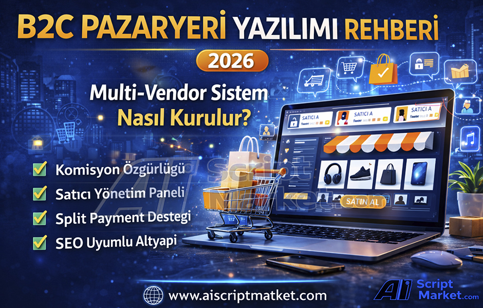 2026’da Trendyol Benzeri Multi-Vendor Sistem Nasıl Kurulur?