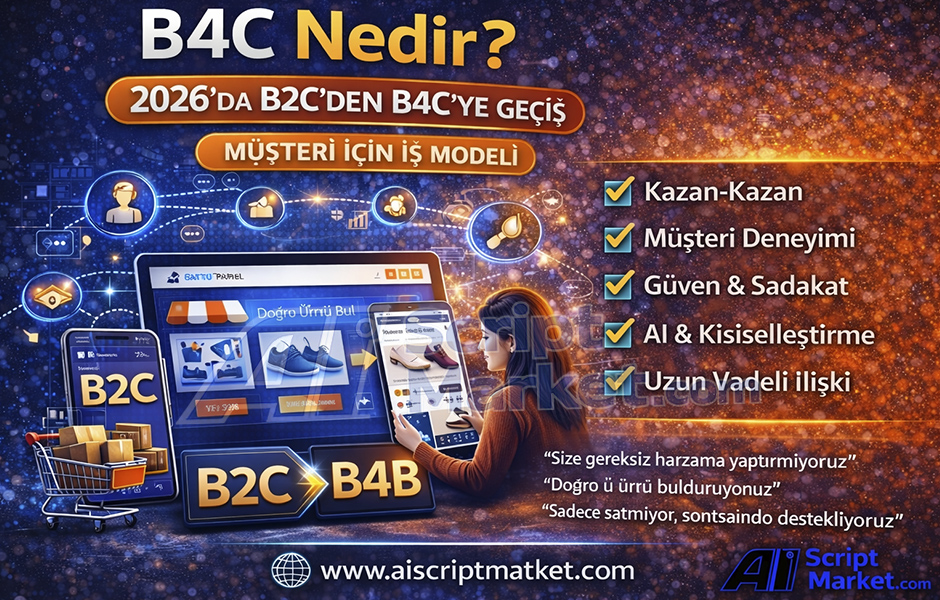 2026’da B2C’den B4C’ye Geçiş: “Müşteri İçin İş” Modeli