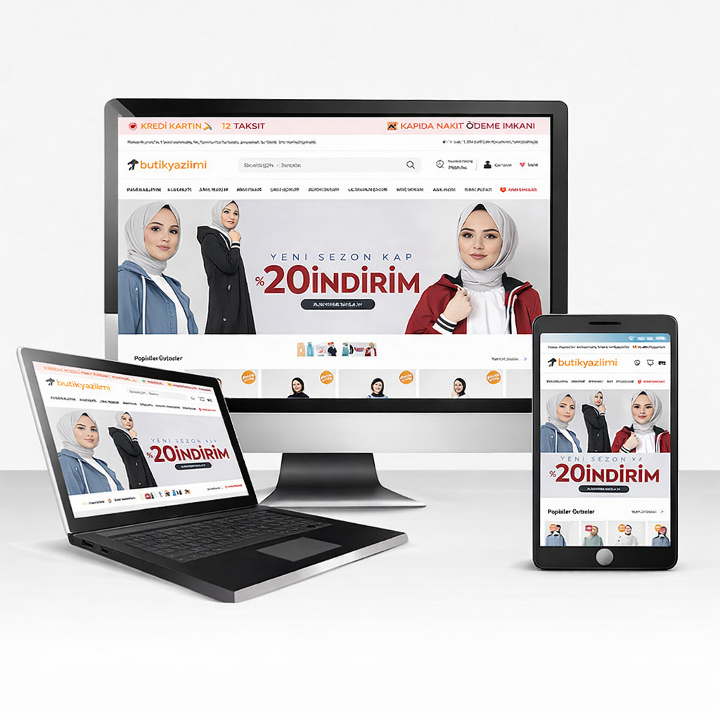 Butik Eticaret Yazılımı (14 Temalı)